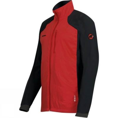 Chaquetas Mammut Foraker Hybrid Light Hombre - Rojas - Chile COQ924537